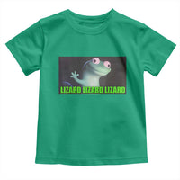 Funny Lizard Lizard Lizard Toddler T Shirt Weirdcore Gecko Meme - Wonder Print Shop