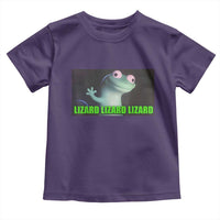 Funny Lizard Lizard Lizard Toddler T Shirt Weirdcore Gecko Meme - Wonder Print Shop