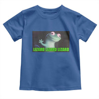 Funny Lizard Lizard Lizard Toddler T Shirt Weirdcore Gecko Meme - Wonder Print Shop