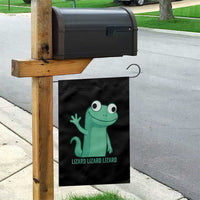 Funny Lizard Lizard Lizard Garden Flag Cute Gecko Reptile Meme - Wonder Print Shop