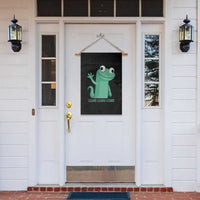 Funny Lizard Lizard Lizard Garden Flag Cute Gecko Reptile Meme - Wonder Print Shop