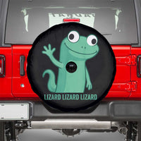 Funny Lizard Lizard Lizard Spare Tire Cover Cute Gecko Reptile Meme - Wonder Print Shop