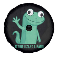 Funny Lizard Lizard Lizard Spare Tire Cover Cute Gecko Reptile Meme - Wonder Print Shop