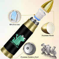 Funny Lizard Lizard Lizard Bullet Tumbler Cute Gecko Reptile Meme - Wonder Print Shop