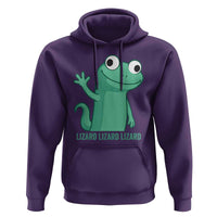 Funny Lizard Lizard Lizard Hoodie Cute Gecko Reptile Meme - Wonder Print Shop