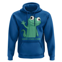 Funny Lizard Lizard Lizard Hoodie Cute Gecko Reptile Meme - Wonder Print Shop