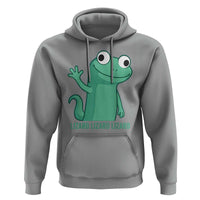 Funny Lizard Lizard Lizard Hoodie Cute Gecko Reptile Meme - Wonder Print Shop