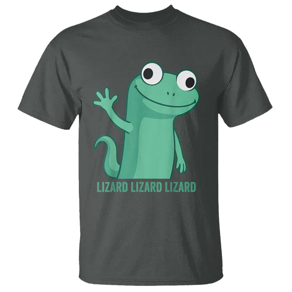 Funny Lizard Lizard Lizard T Shirt Cute Gecko Reptile Meme - Wonder Print Shop