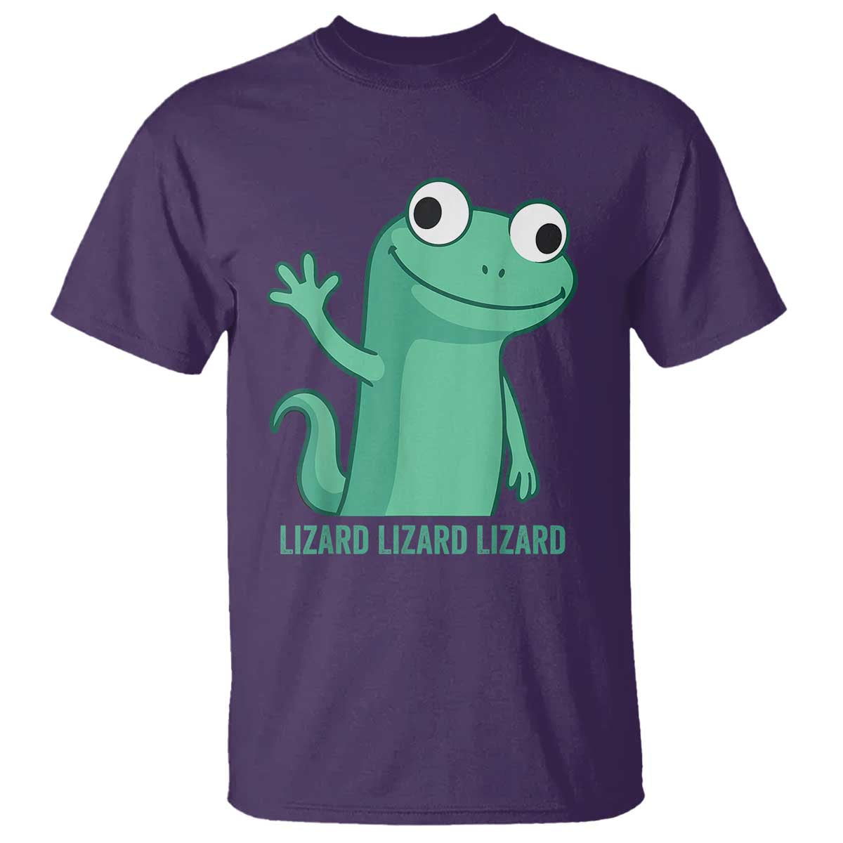 Funny Lizard Lizard Lizard T Shirt Cute Gecko Reptile Meme - Wonder Print Shop