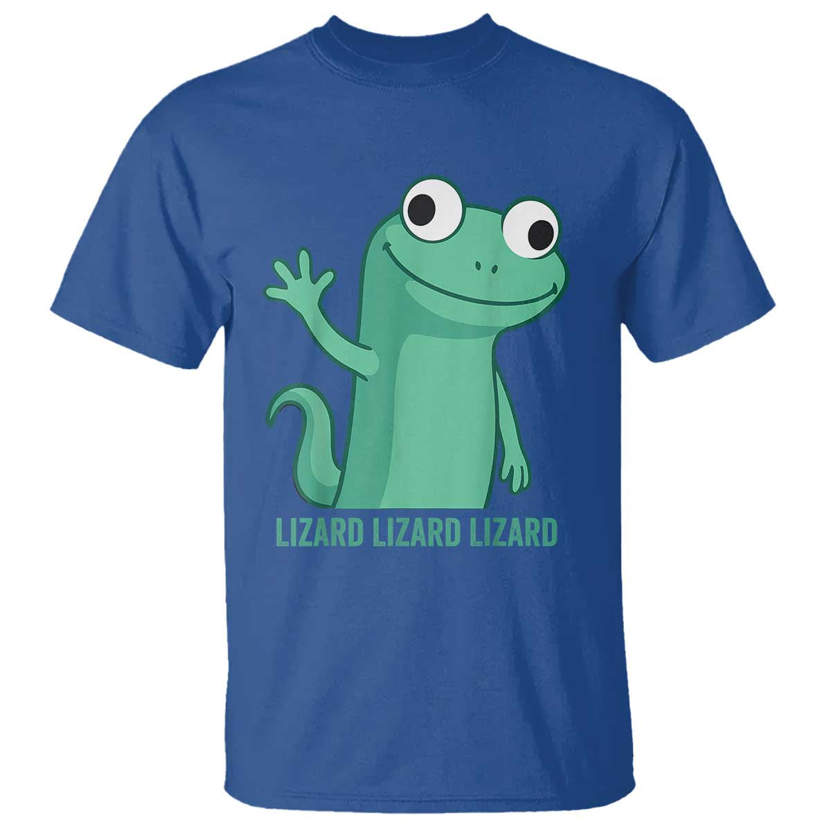 Funny Lizard Lizard Lizard T Shirt Cute Gecko Reptile Meme - Wonder Print Shop