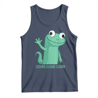Funny Lizard Lizard Lizard Tank Top Cute Gecko Reptile Meme - Wonder Print Shop