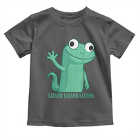 Funny Lizard Lizard Lizard Toddler T Shirt Cute Gecko Reptile Meme - Wonder Print Shop