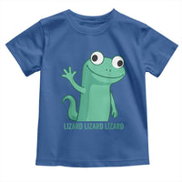Funny Lizard Lizard Lizard Toddler T Shirt Cute Gecko Reptile Meme - Wonder Print Shop