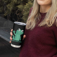 Funny Lizard Lizard Lizard Tumbler Cup Cute Gecko Reptile Meme - Wonder Print Shop