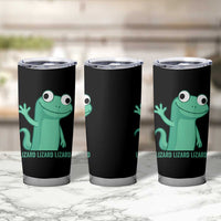 Funny Lizard Lizard Lizard Tumbler Cup Cute Gecko Reptile Meme - Wonder Print Shop