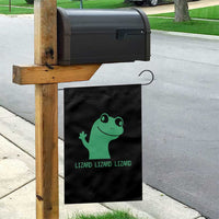 Funny Lizard Lizard Lizard Garden Flag Weirdcore Gecko Reptile Meme - Wonder Print Shop