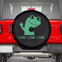 Funny Lizard Lizard Lizard Spare Tire Cover Weirdcore Gecko Reptile Meme - Wonder Print Shop