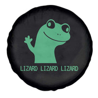 Funny Lizard Lizard Lizard Spare Tire Cover Weirdcore Gecko Reptile Meme - Wonder Print Shop