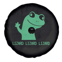 Funny Lizard Lizard Lizard Spare Tire Cover Weirdcore Gecko Reptile Meme - Wonder Print Shop