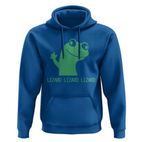 Funny Lizard Lizard Lizard Hoodie Weirdcore Gecko Reptile Meme - Wonder Print Shop