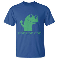 Funny Lizard Lizard Lizard T Shirt Weirdcore Gecko Reptile Meme - Wonder Print Shop