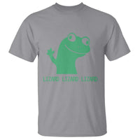 Funny Lizard Lizard Lizard T Shirt Weirdcore Gecko Reptile Meme - Wonder Print Shop