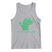 Funny Lizard Lizard Lizard Tank Top Weirdcore Gecko Reptile Meme - Wonder Print Shop