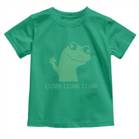 Funny Lizard Lizard Lizard Toddler T Shirt Weirdcore Gecko Reptile Meme - Wonder Print Shop