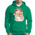 Retro Vintage Christmas Santa Claus Face Xmas Old Fashioned Hoodie - Wonder Print Shop