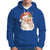 Retro Vintage Christmas Santa Claus Face Xmas Old Fashioned Hoodie - Wonder Print Shop