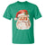 Retro Vintage Christmas Santa Claus Face Xmas Old Fashioned T Shirt - Wonder Print Shop