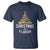 Christmas In Florida T Shirt Sand Xmas Tree Lights Family Vacation - Wonder Print Shop