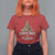 Christmas In Florida T Shirt For Women Sand Xmas Tree Lights Family Vacation - Wonder Print Shop