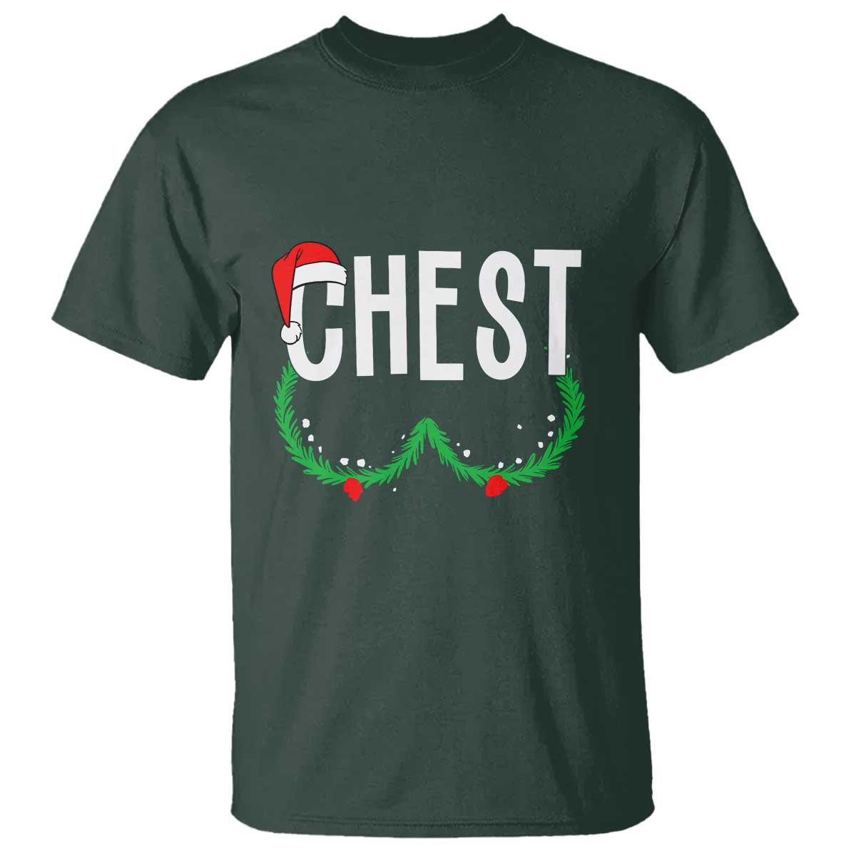 Christmas Matching Couple T Shirt Chestnuts Funny Xmas Chest - Wonder Print Shop