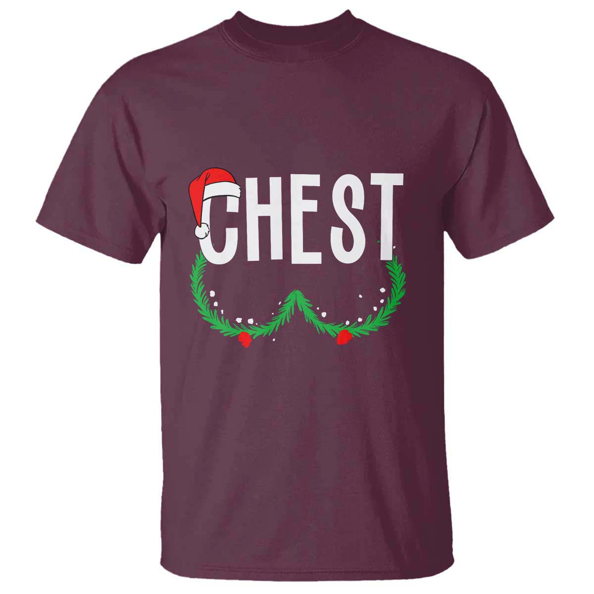 Christmas Matching Couple T Shirt Chestnuts Funny Xmas Chest - Wonder Print Shop