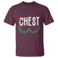 Christmas Matching Couple T Shirt Chestnuts Funny Xmas Chest - Wonder Print Shop