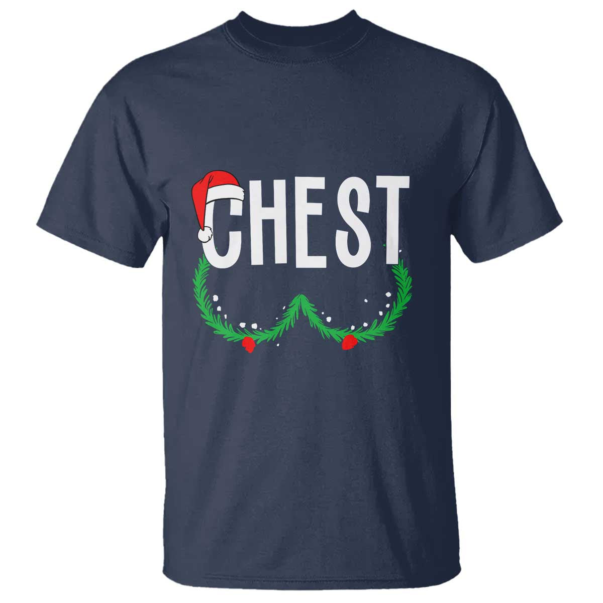 Christmas Matching Couple T Shirt Chestnuts Funny Xmas Chest - Wonder Print Shop