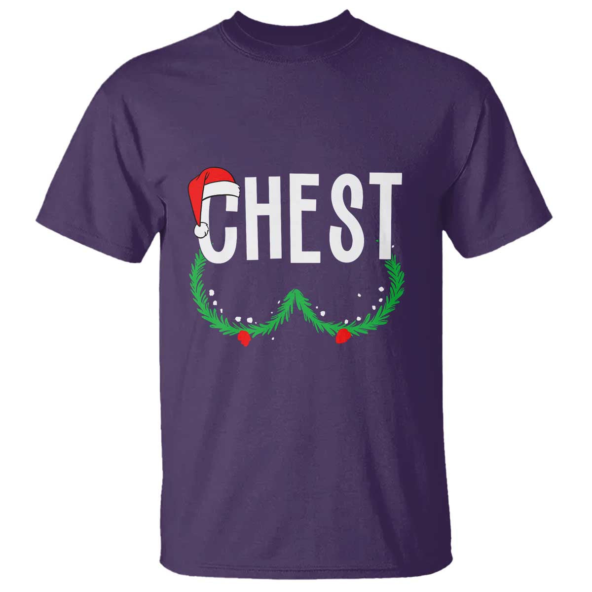Christmas Matching Couple T Shirt Chestnuts Funny Xmas Chest - Wonder Print Shop