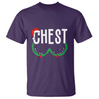 Christmas Matching Couple T Shirt Chestnuts Funny Xmas Chest - Wonder Print Shop