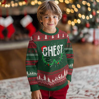 Xmas Matching Couple Ugly Christmas Sweater Chestnuts Funny Xmas Chest - Wonder Print Shop