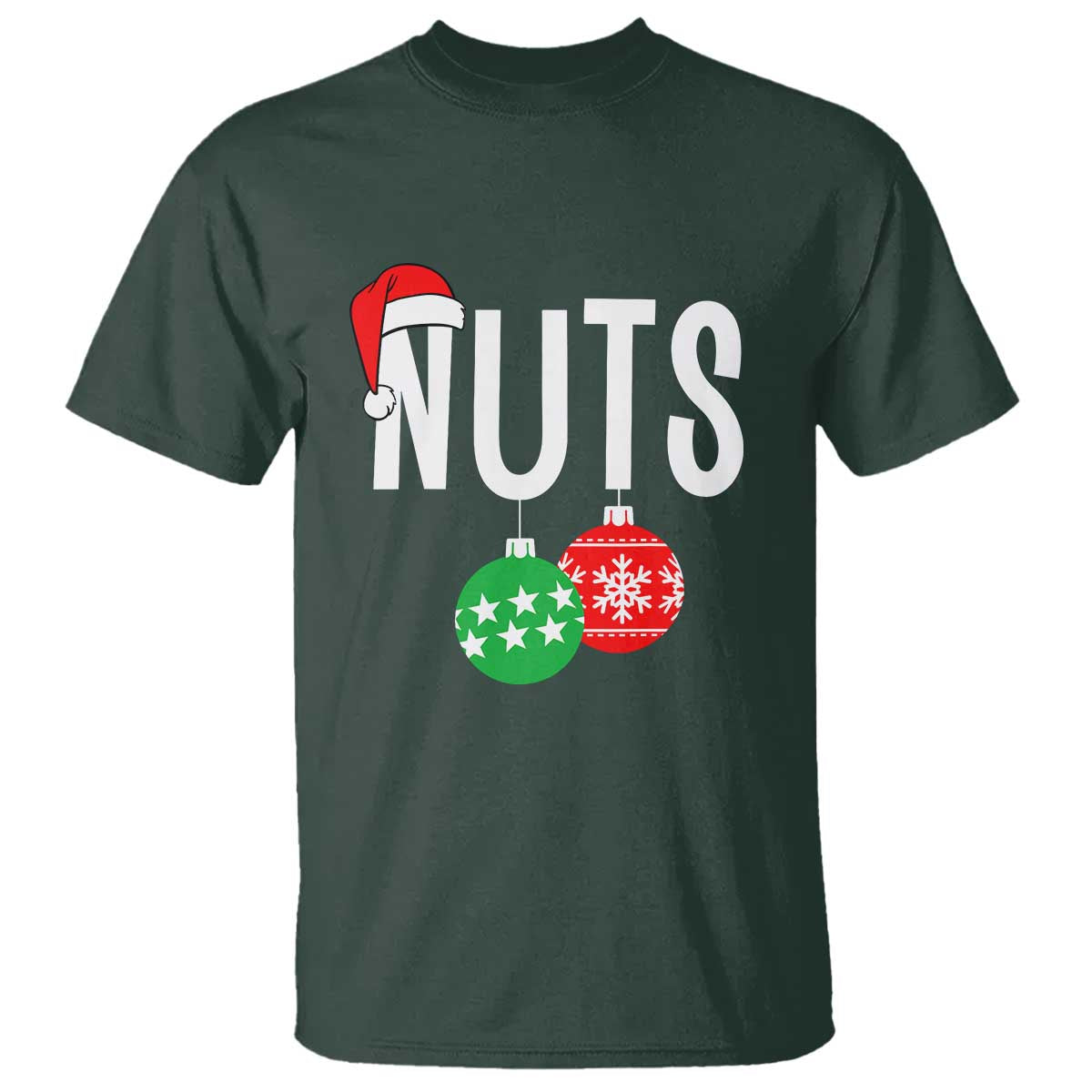 Christmas Matching Couple T Shirt Chestnuts Funny Xmas Nuts - Wonder Print Shop