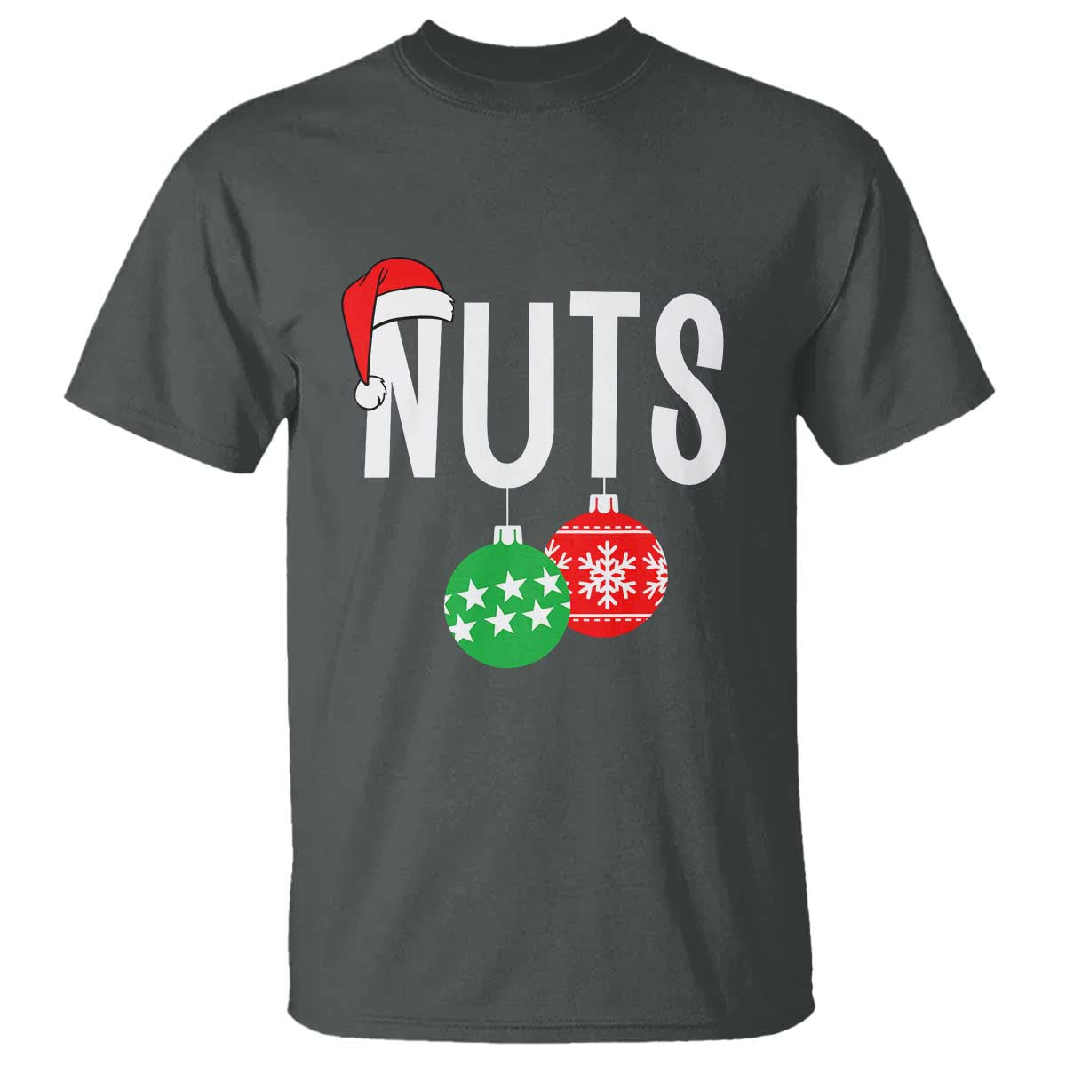 Christmas Matching Couple T Shirt Chestnuts Funny Xmas Nuts - Wonder Print Shop