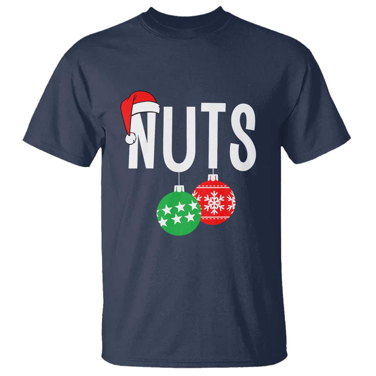 Christmas Matching Couple T Shirt Chestnuts Funny Xmas Nuts - Wonder Print Shop