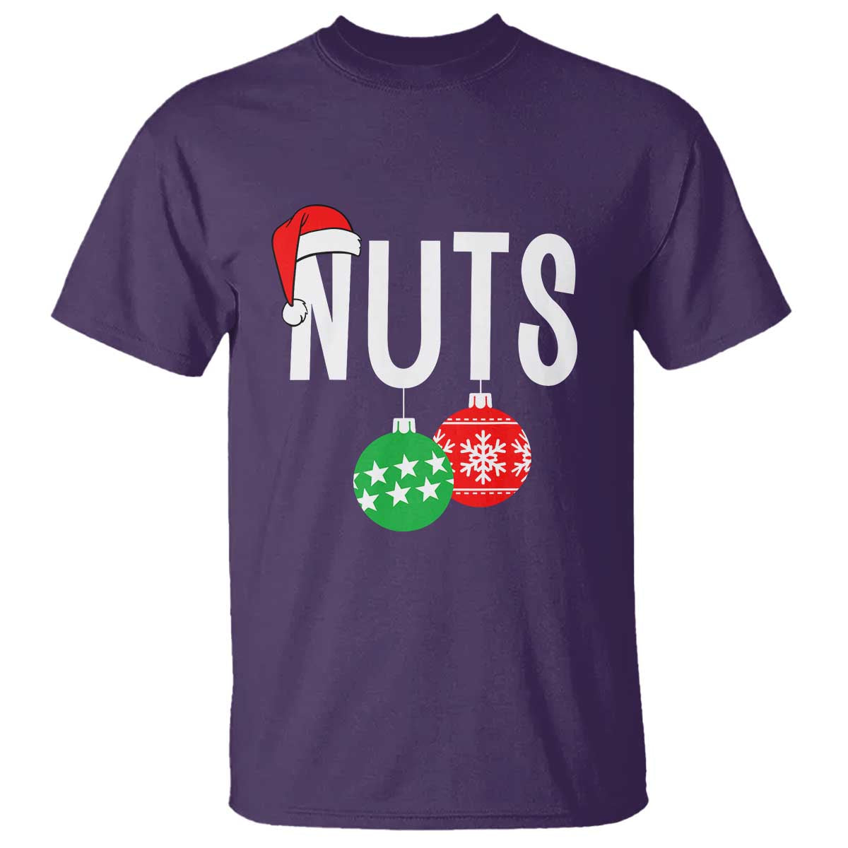 Christmas Matching Couple T Shirt Chestnuts Funny Xmas Nuts - Wonder Print Shop