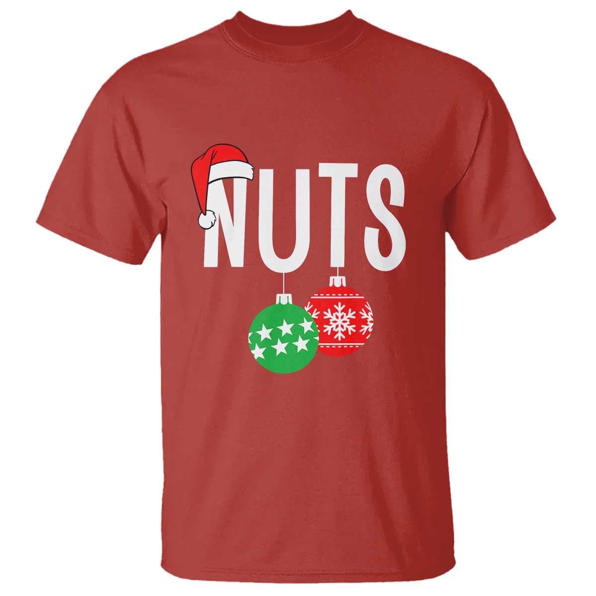 Christmas Matching Couple T Shirt Chestnuts Funny Xmas Nuts - Wonder Print Shop