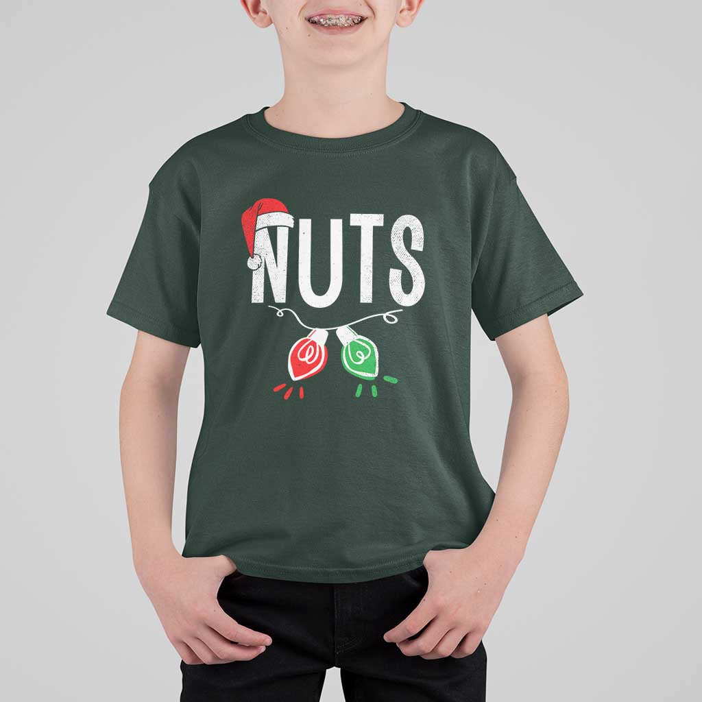 Christmas Matching Couple T Shirt For Kid Chestnuts Xmas Funny Nuts - Wonder Print Shop