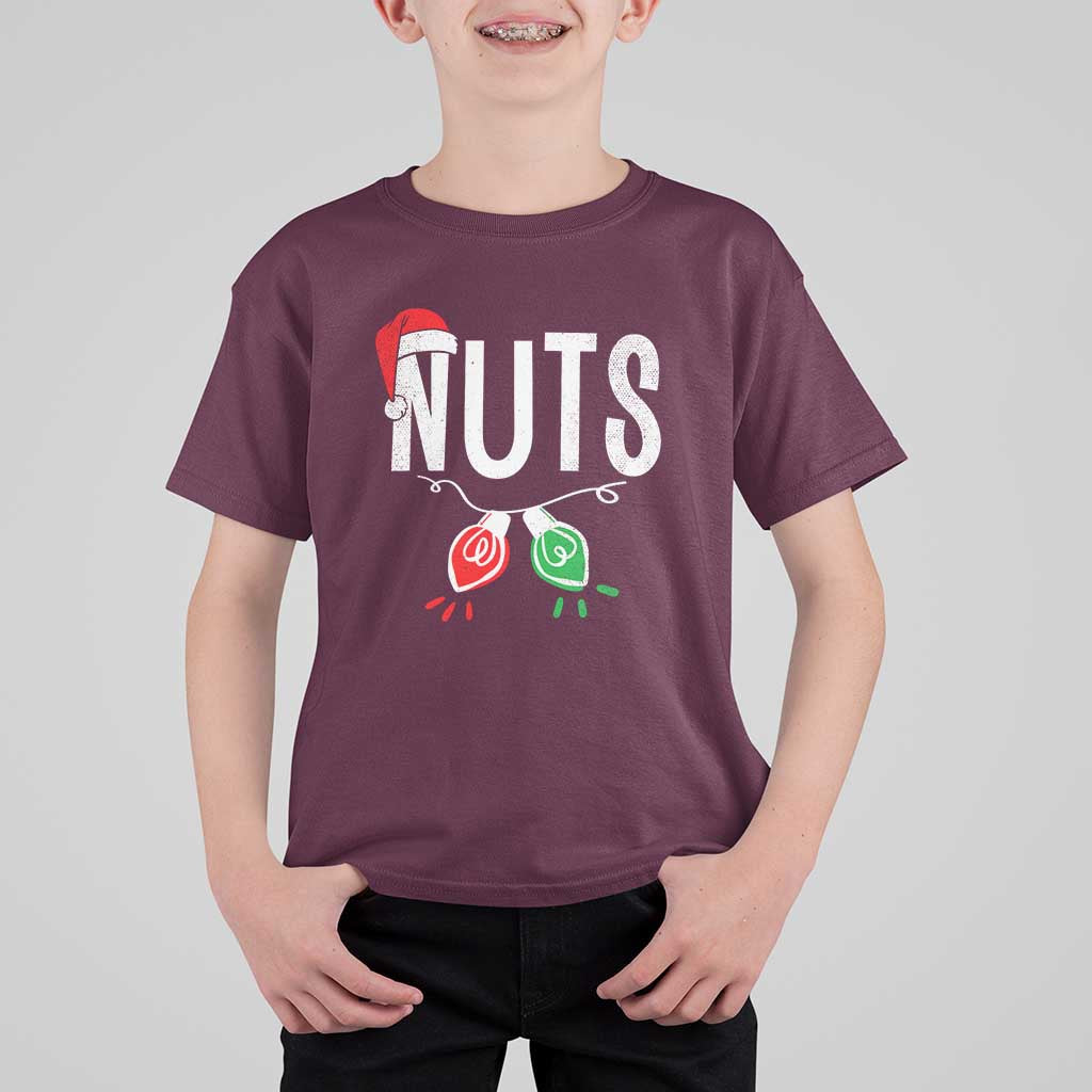 Christmas Matching Couple T Shirt For Kid Chestnuts Xmas Funny Nuts - Wonder Print Shop