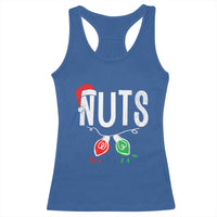 Christmas Matching Couple Racerback Tank Top Chestnuts Xmas Funny Nuts