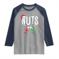 Christmas Matching Couple Raglan Shirt Chestnuts Xmas Funny Nuts
