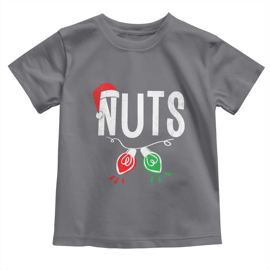 Christmas Matching Couple Toddler T Shirt Chestnuts Xmas Funny Nuts